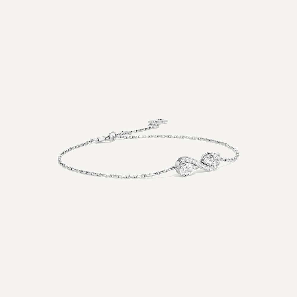 Carter Pear Duo Infinity Diamond