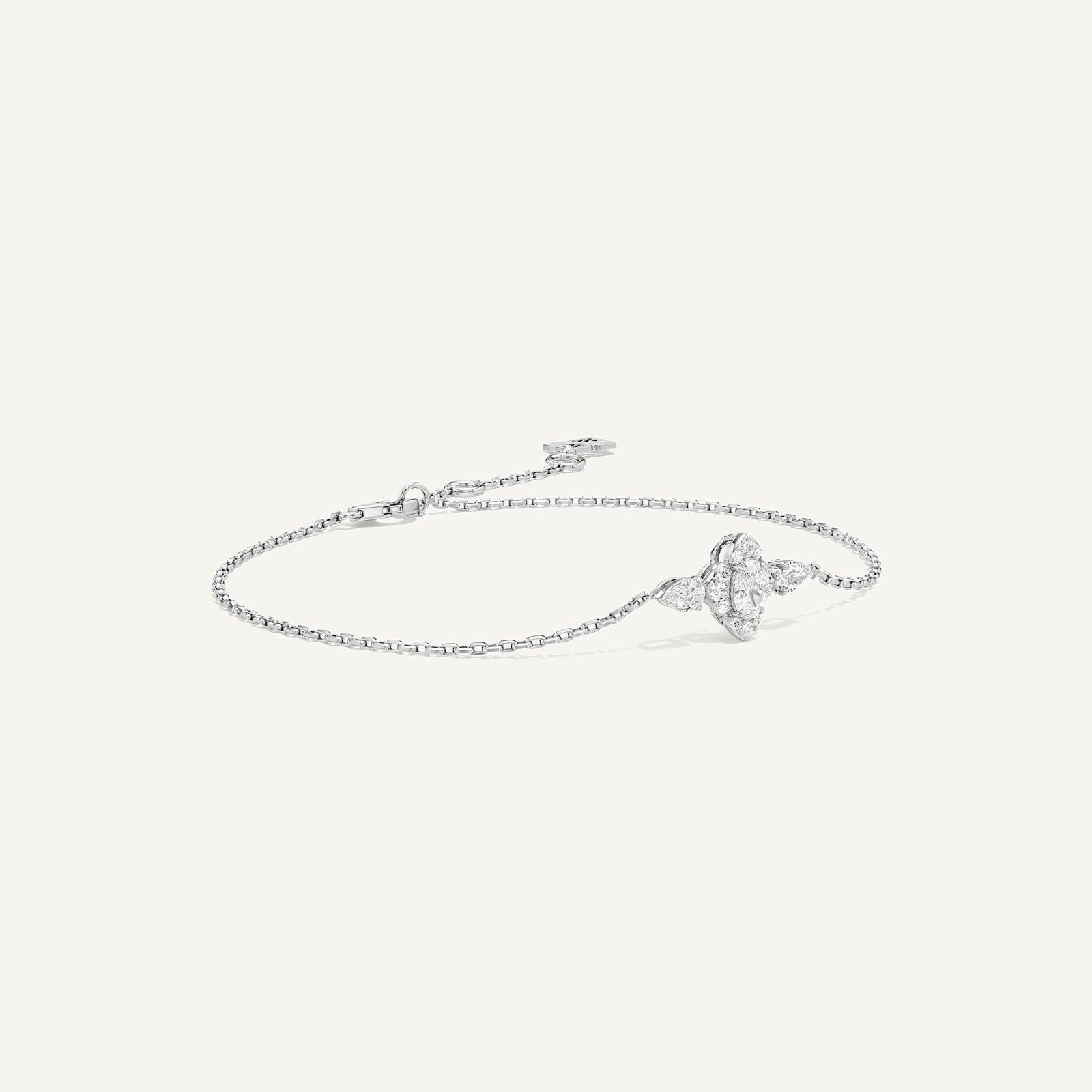 Bailey Oval Pear & Round Diamond