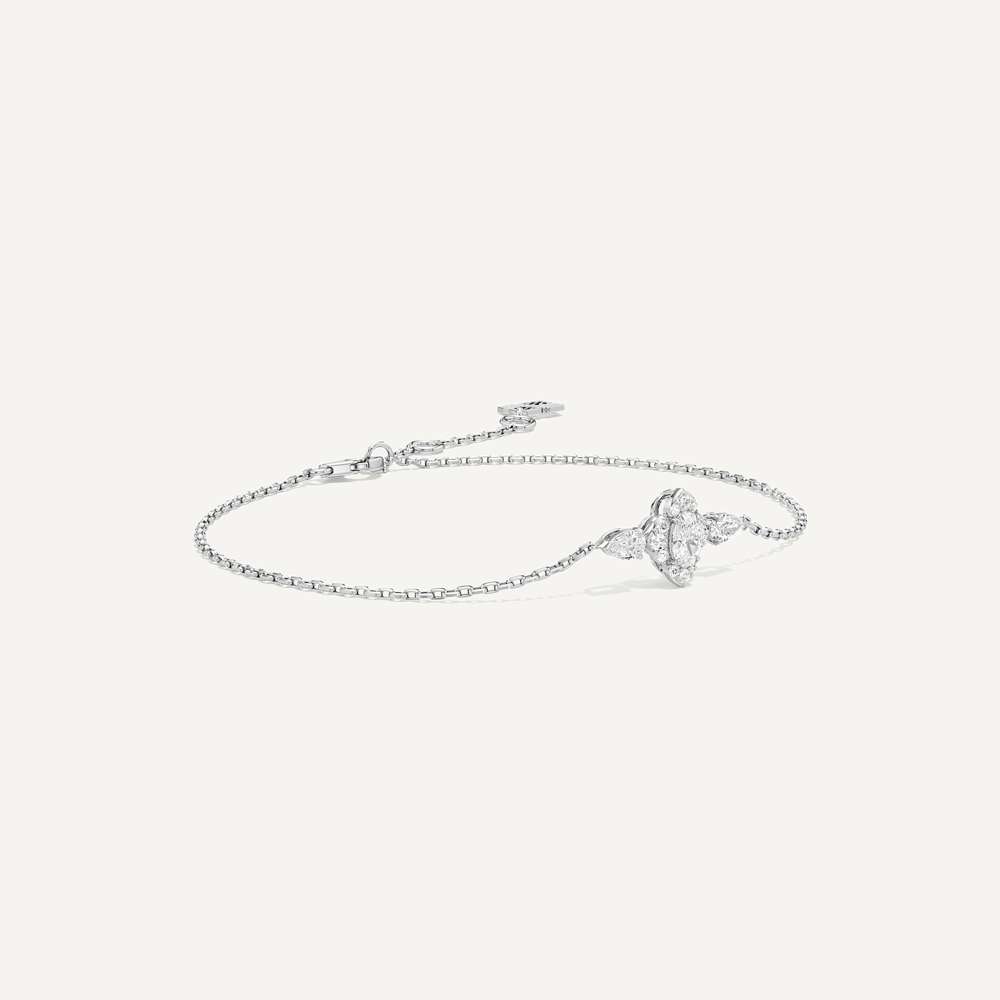 Bailey Oval Pear & Round Diamond