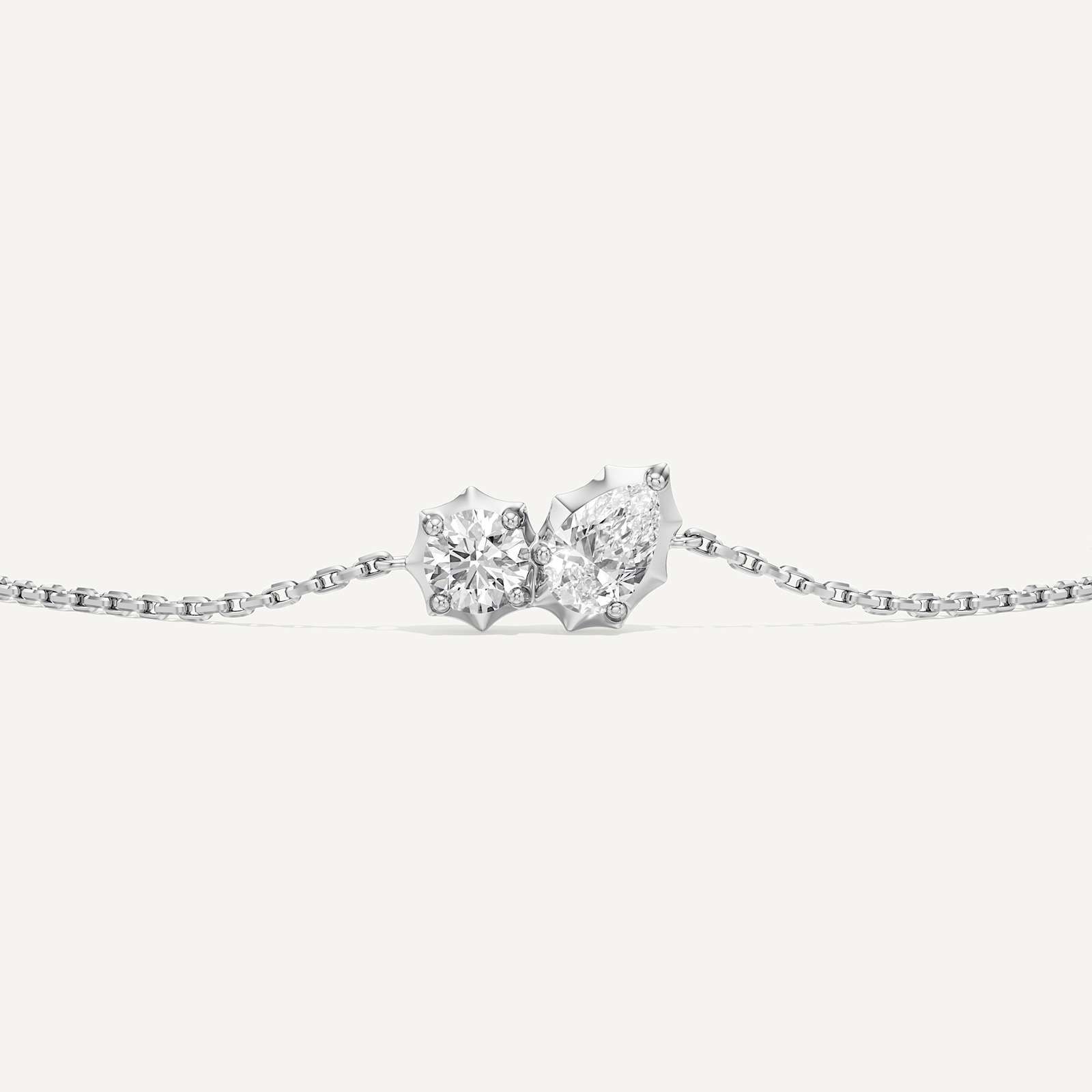 Carter Pear & Round Duo Diamond
