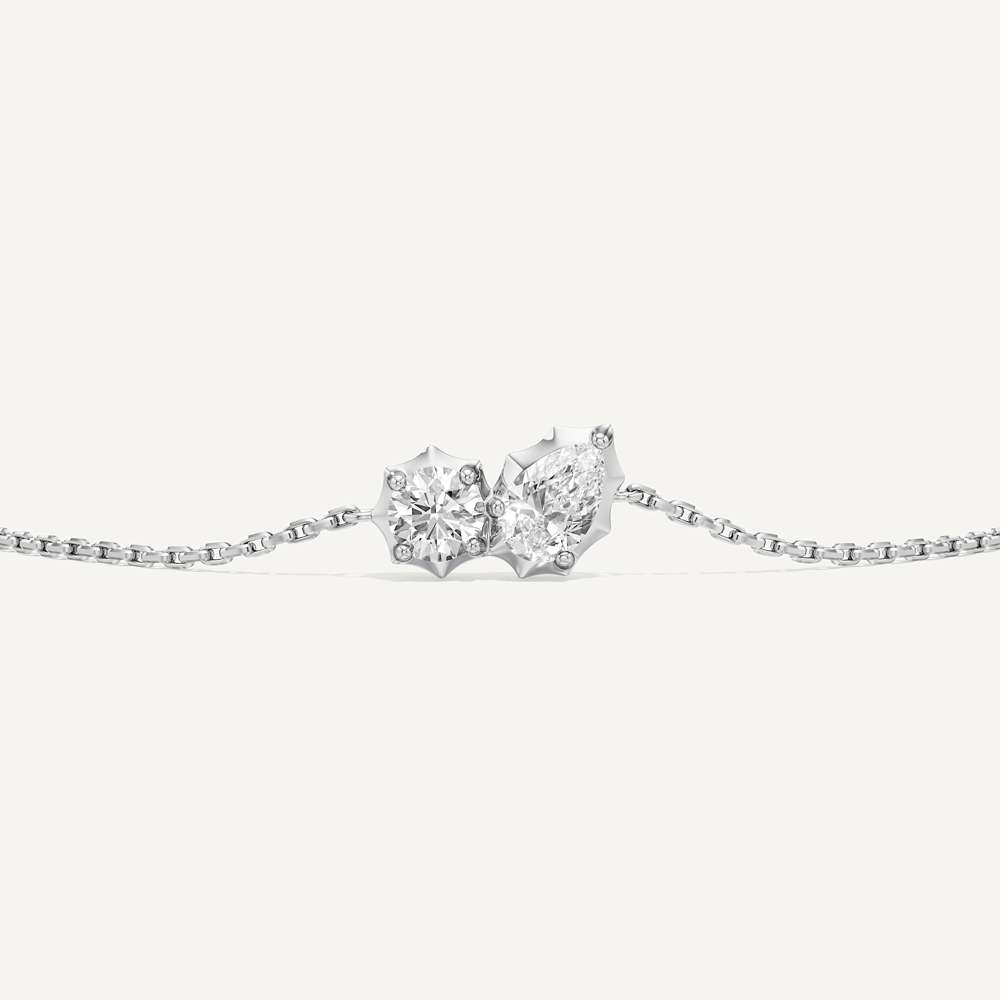 Carter Pear & Round Duo Diamond
