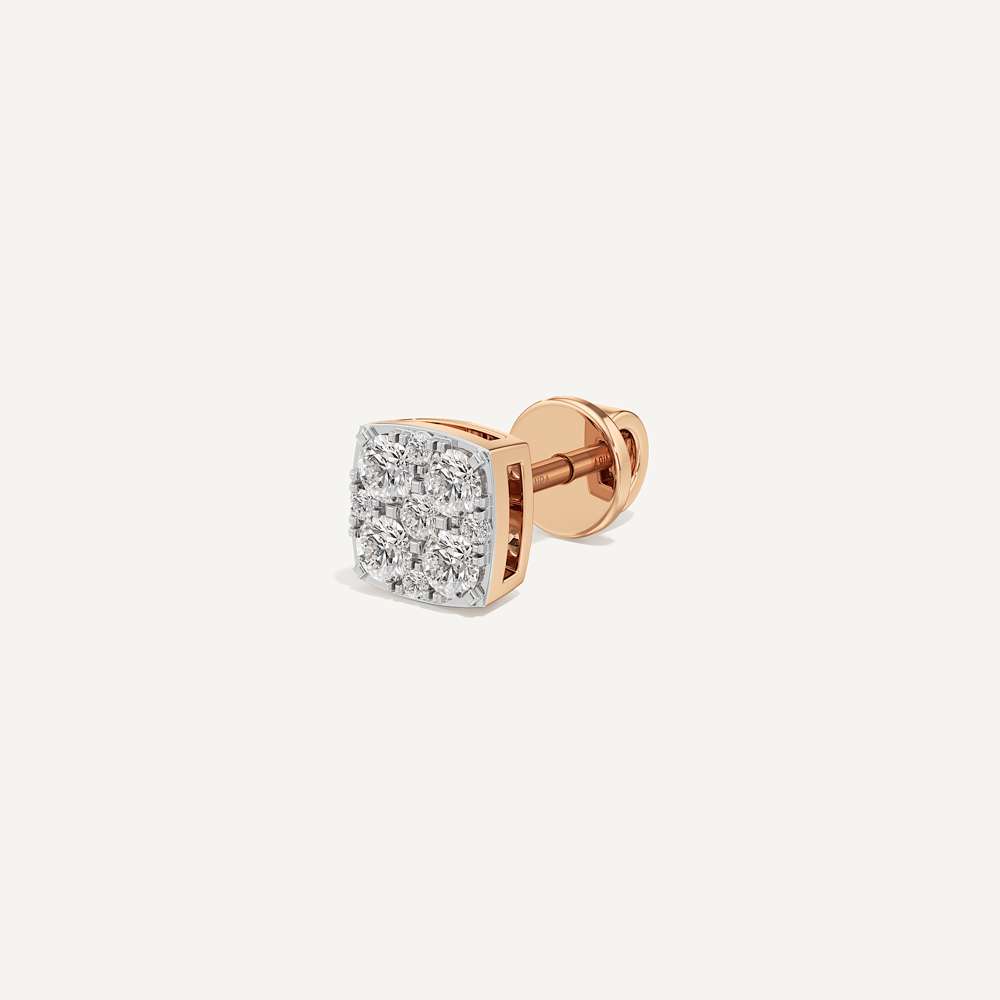 Timeless Cushion Diamond Earrings