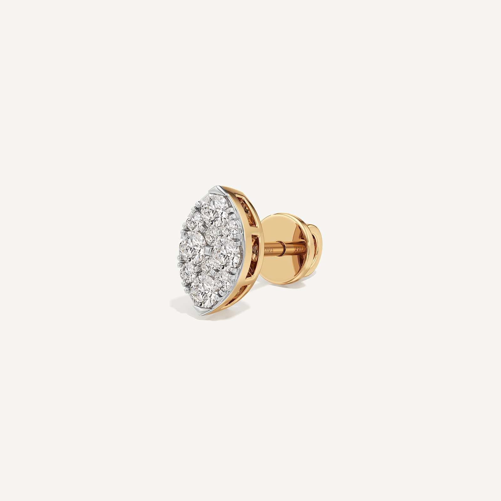 Watchful Eye Marquise Diamond Earrings