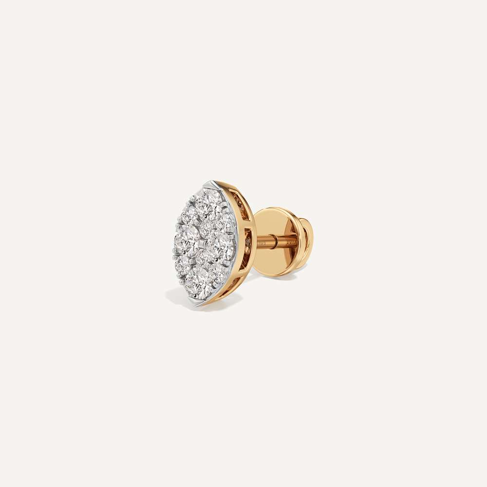 Aura Marquise Diamond Stud