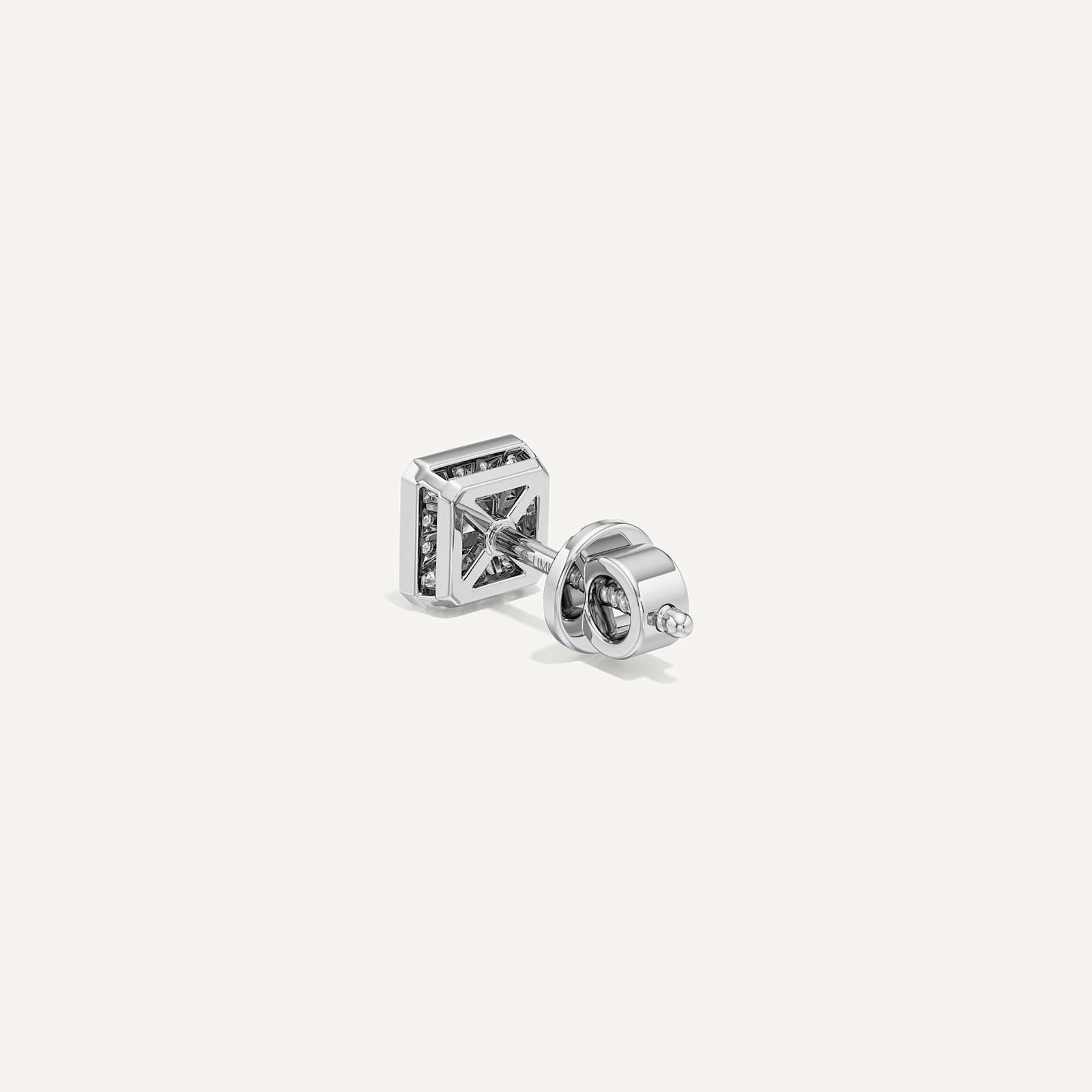 Everyday Luxury Asscher Diamond Earrings