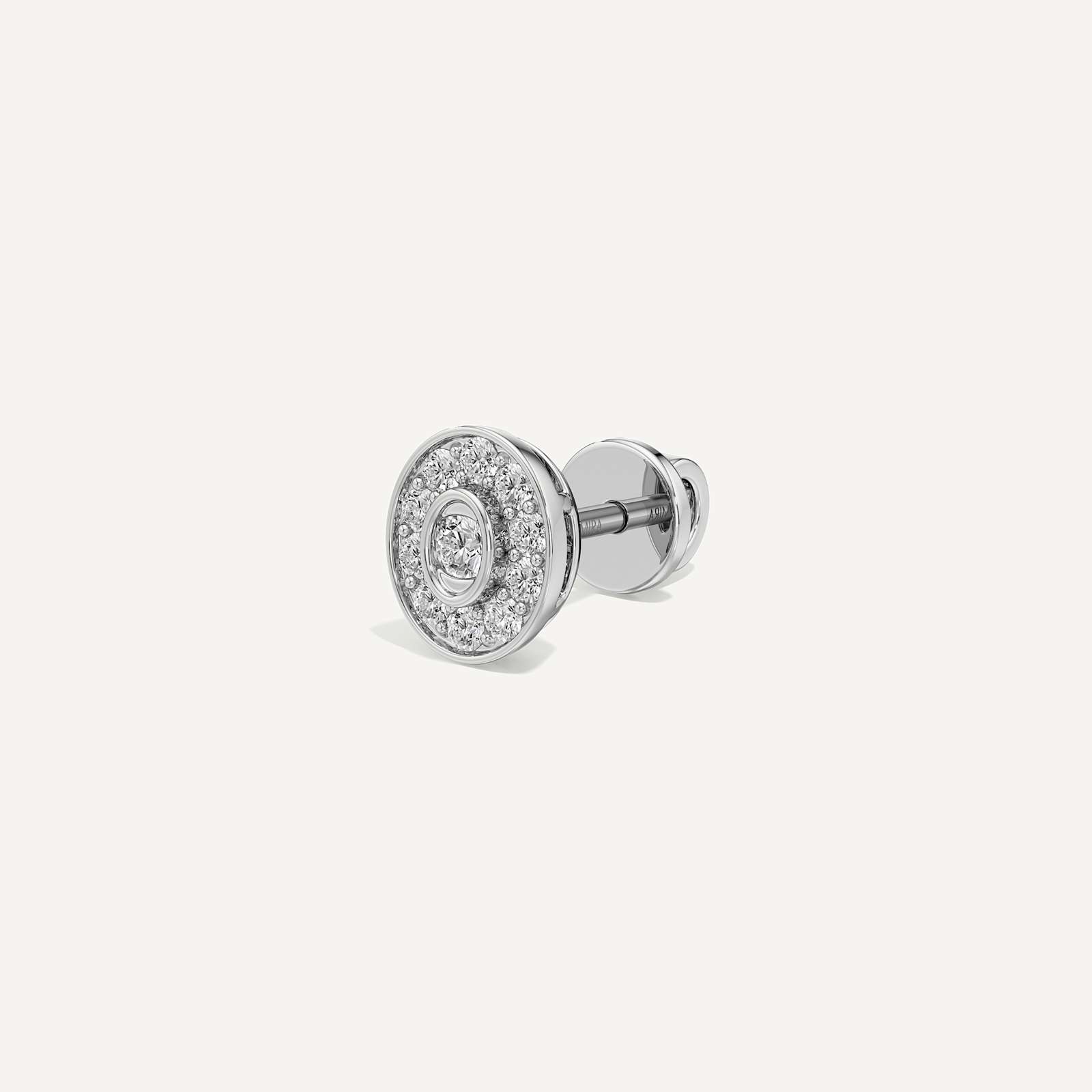 True Spark Oval Diamond Earrings