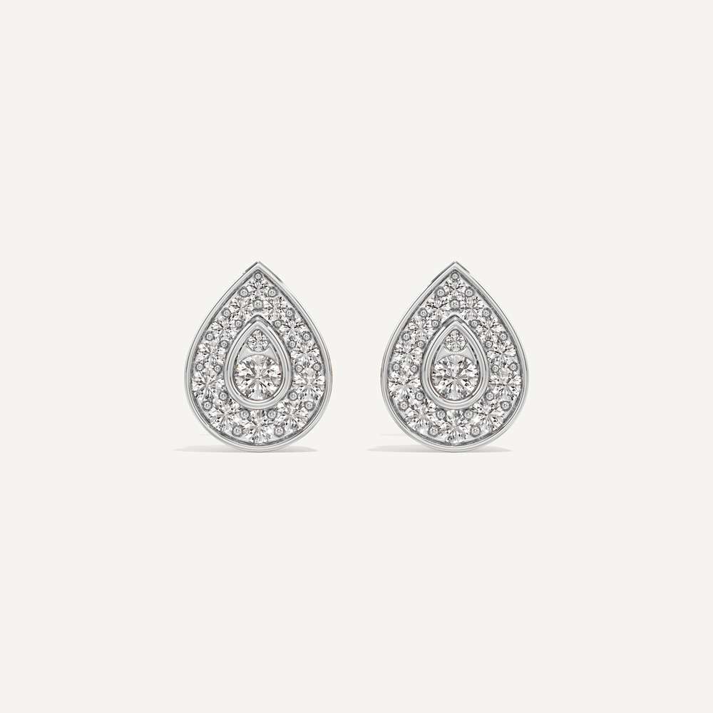 Always There Pear Diamond Earring