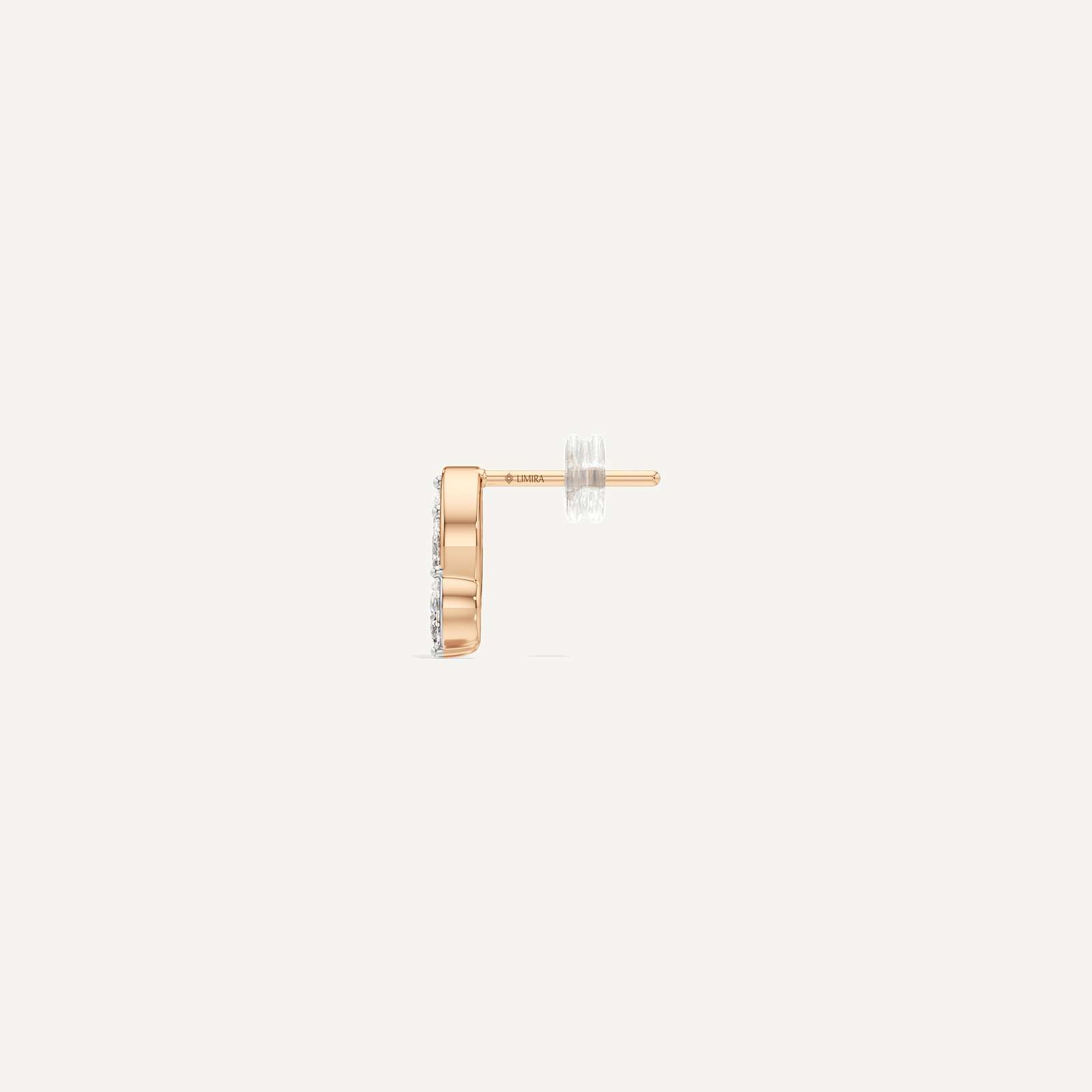 Teardrop Diamond Stud