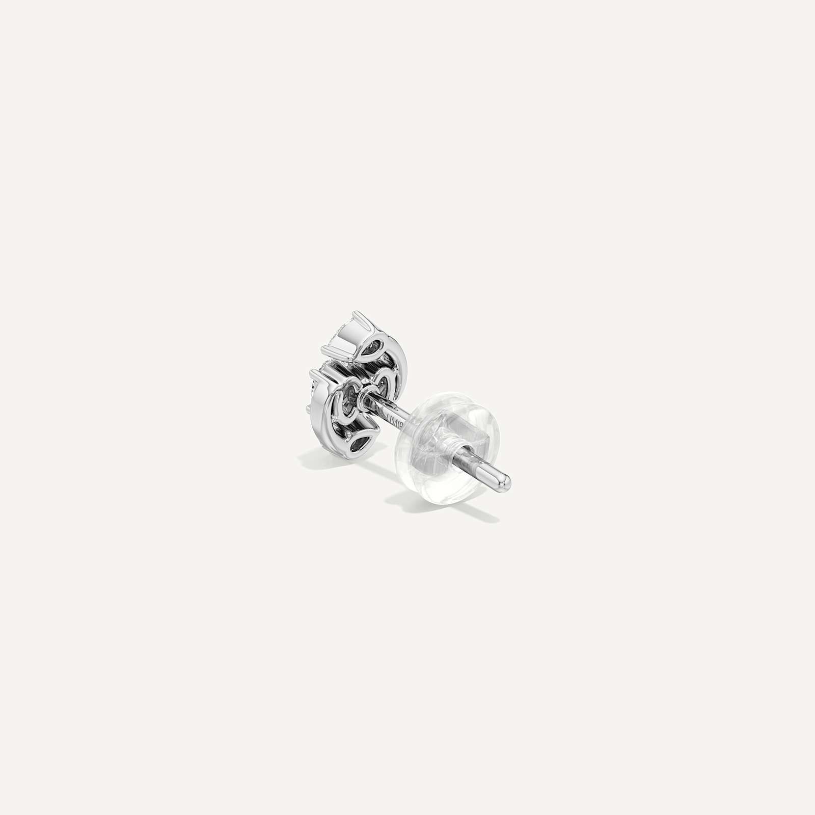 Vela Oval & Pear Diamond Stud