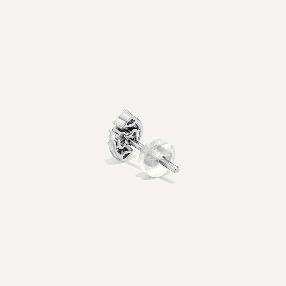 Vela Oval & Pear Diamond Stud
