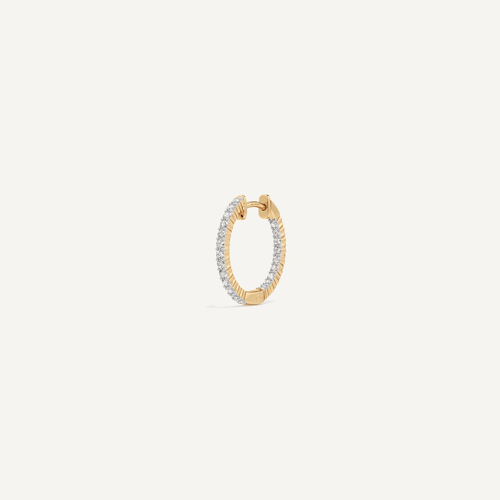 Amore Diamond Hoop
