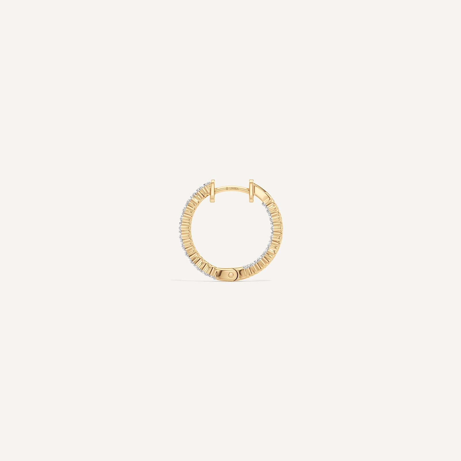 Amore Diamond Hoop