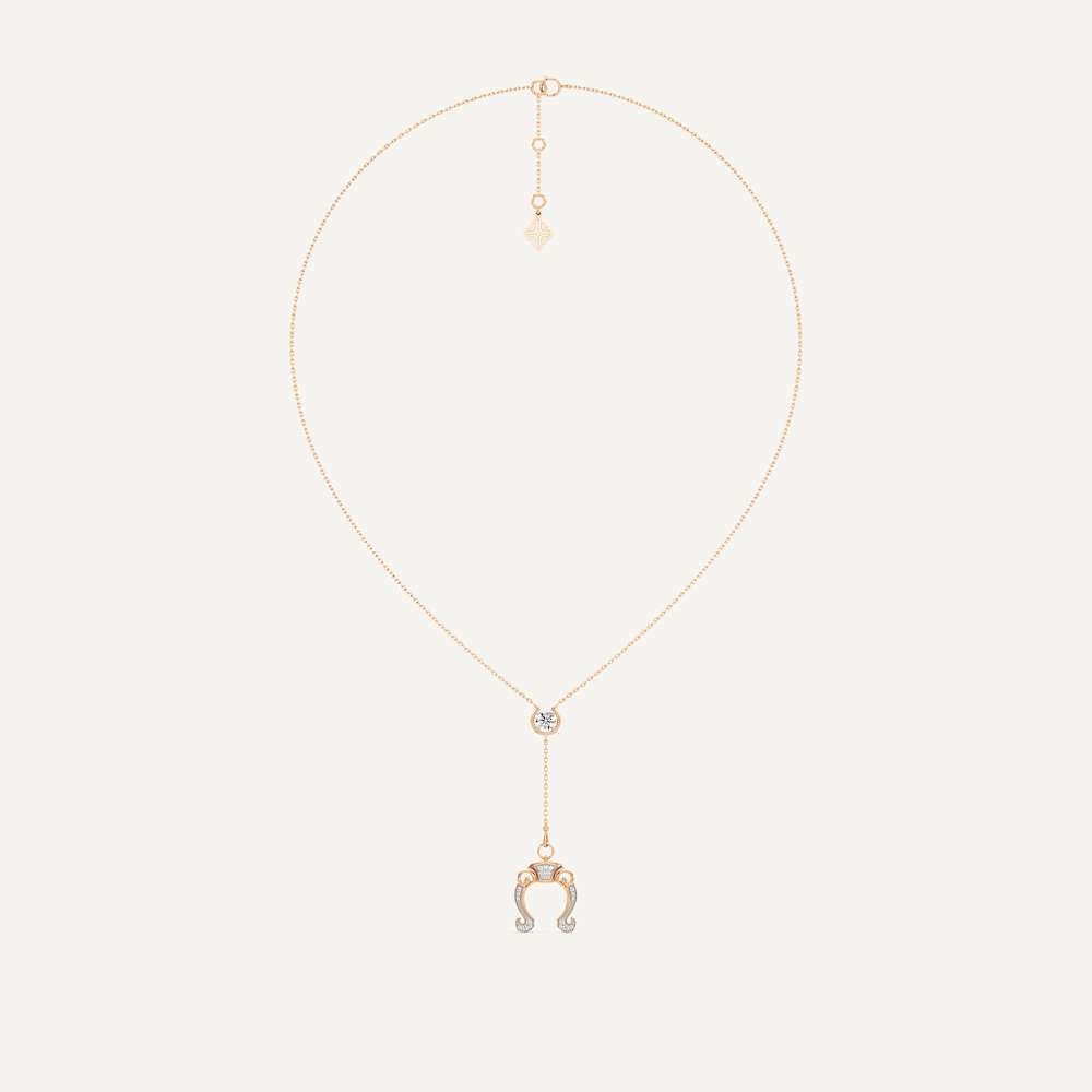 Polo Charm Horseshoe Necklace