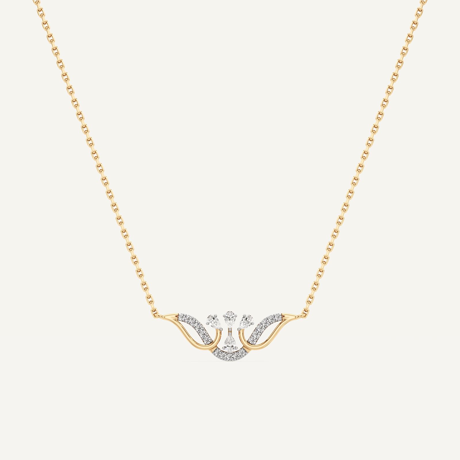 Swan Curve Pear Diamond