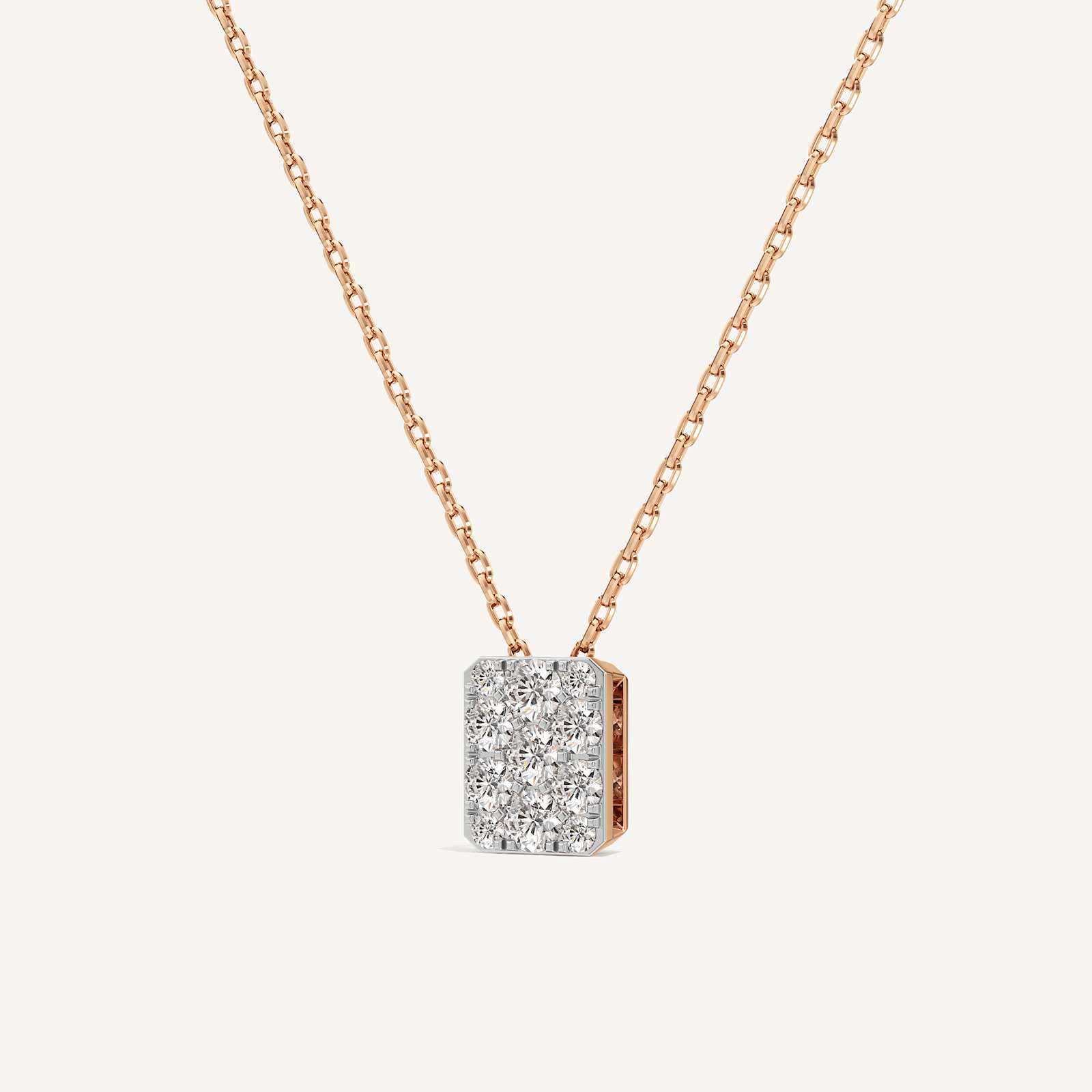 Amora Emerald Diamond Pendant