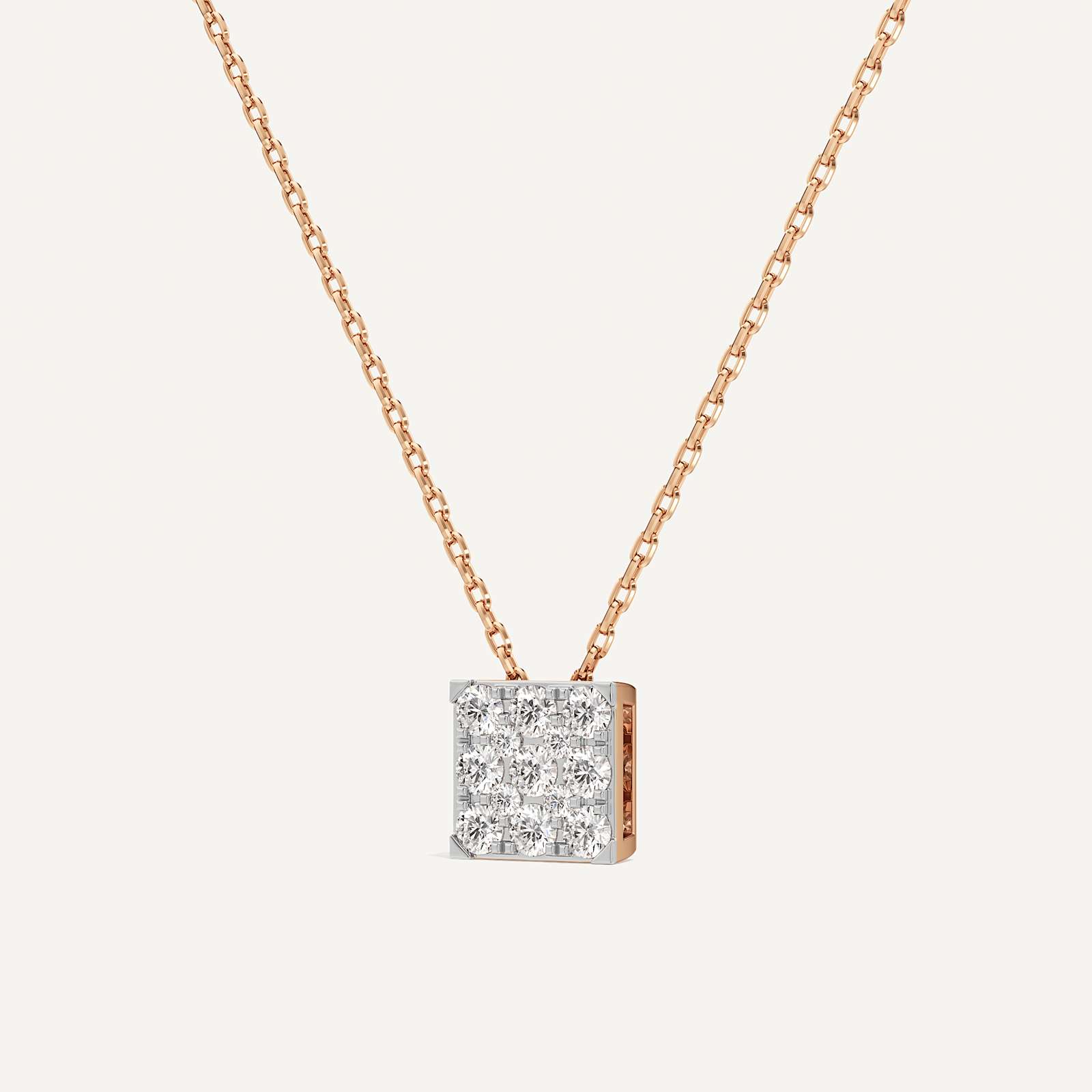 Emra Princess Diamond Pendant