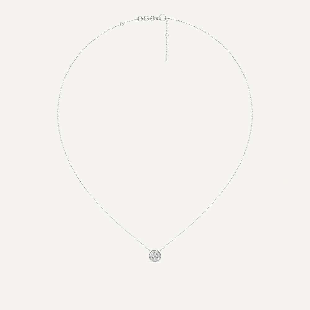 Part of You Round Diamond Pendant with Chain
