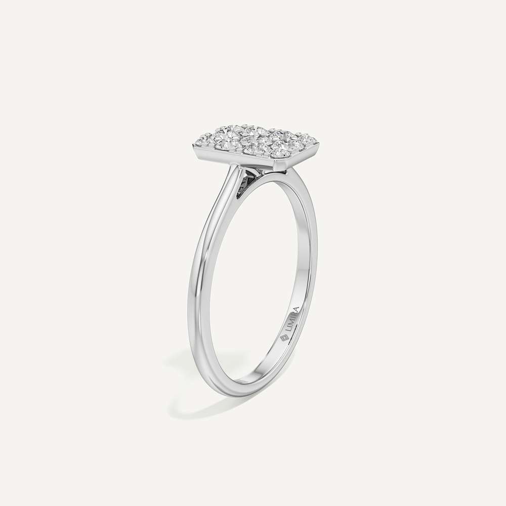 Emerald Glory Diamond Ring