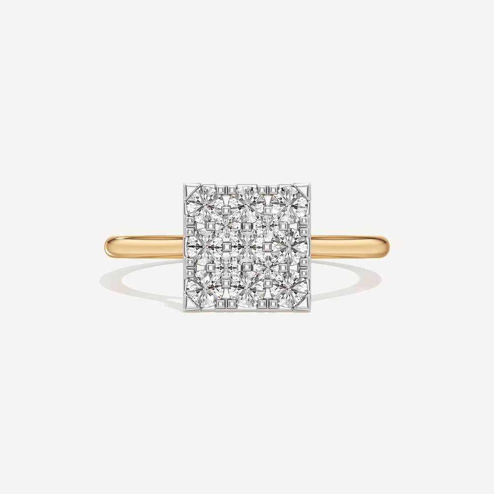 Breathtaking Princess Diamond Ring