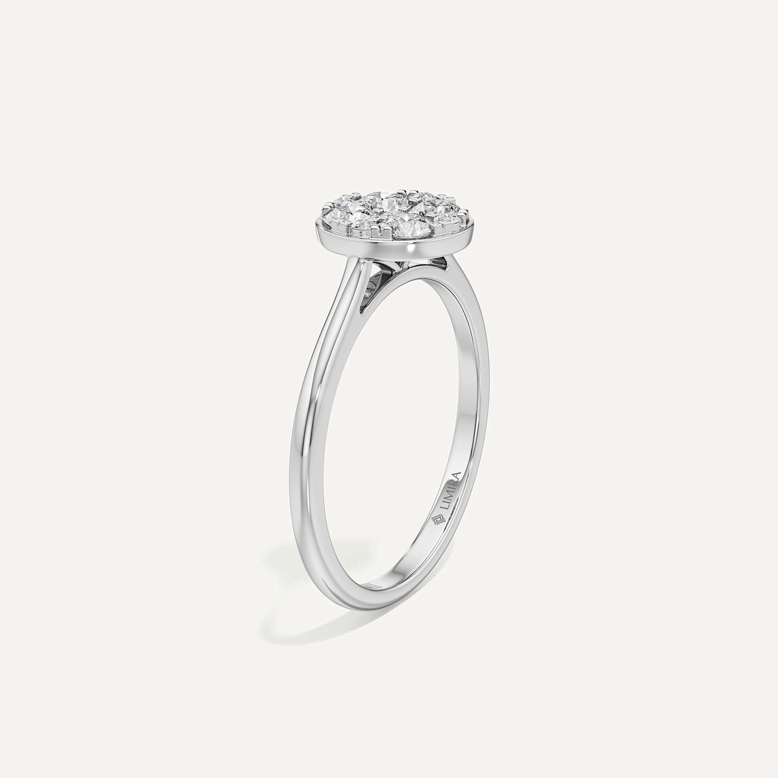 Whisper Round Diamond Ring