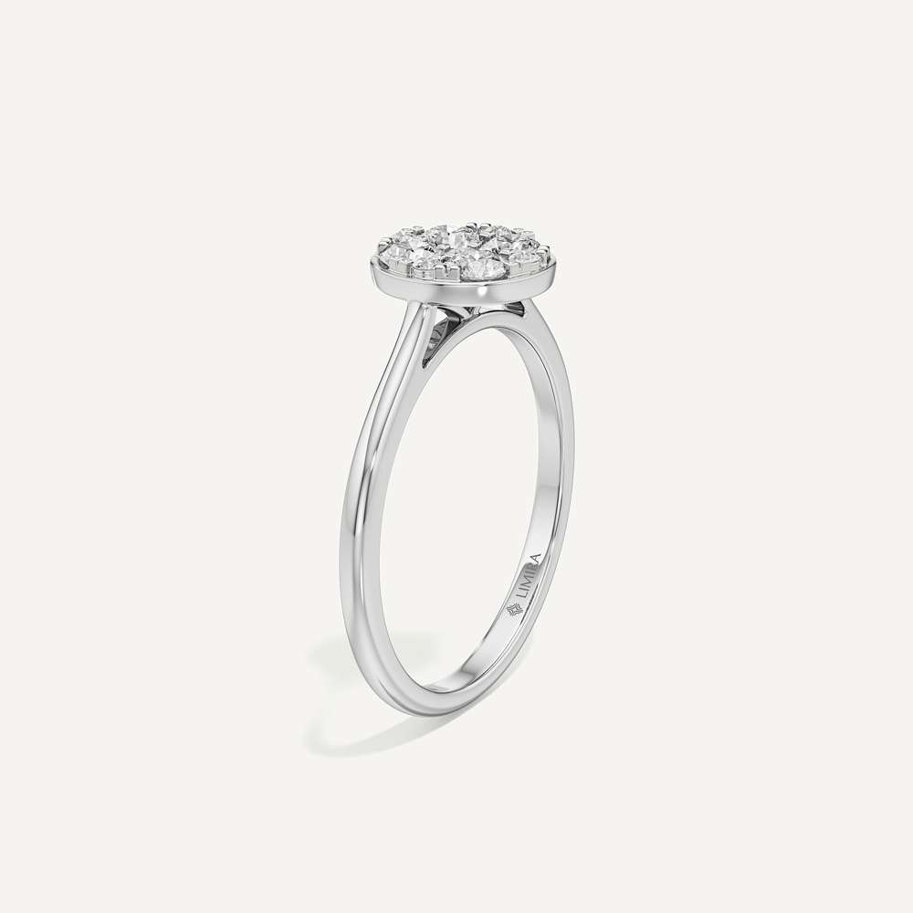 Whisper Round Diamond Ring