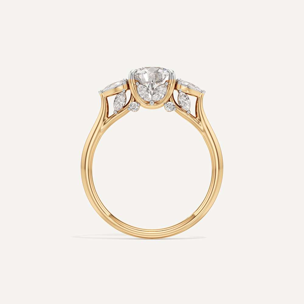 Triple Twist Diamond solitaire