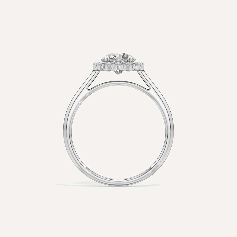 Sunflower Halo Diamond