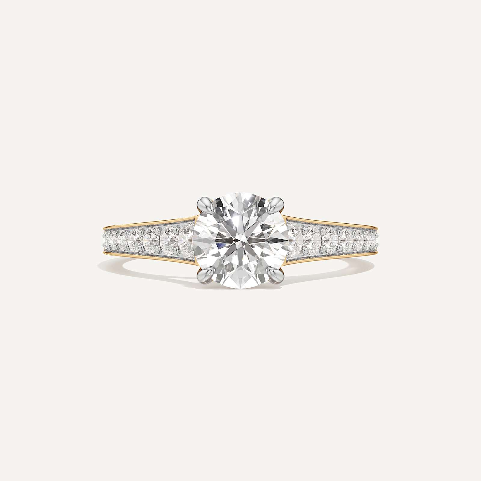 Classic Pave solitaire