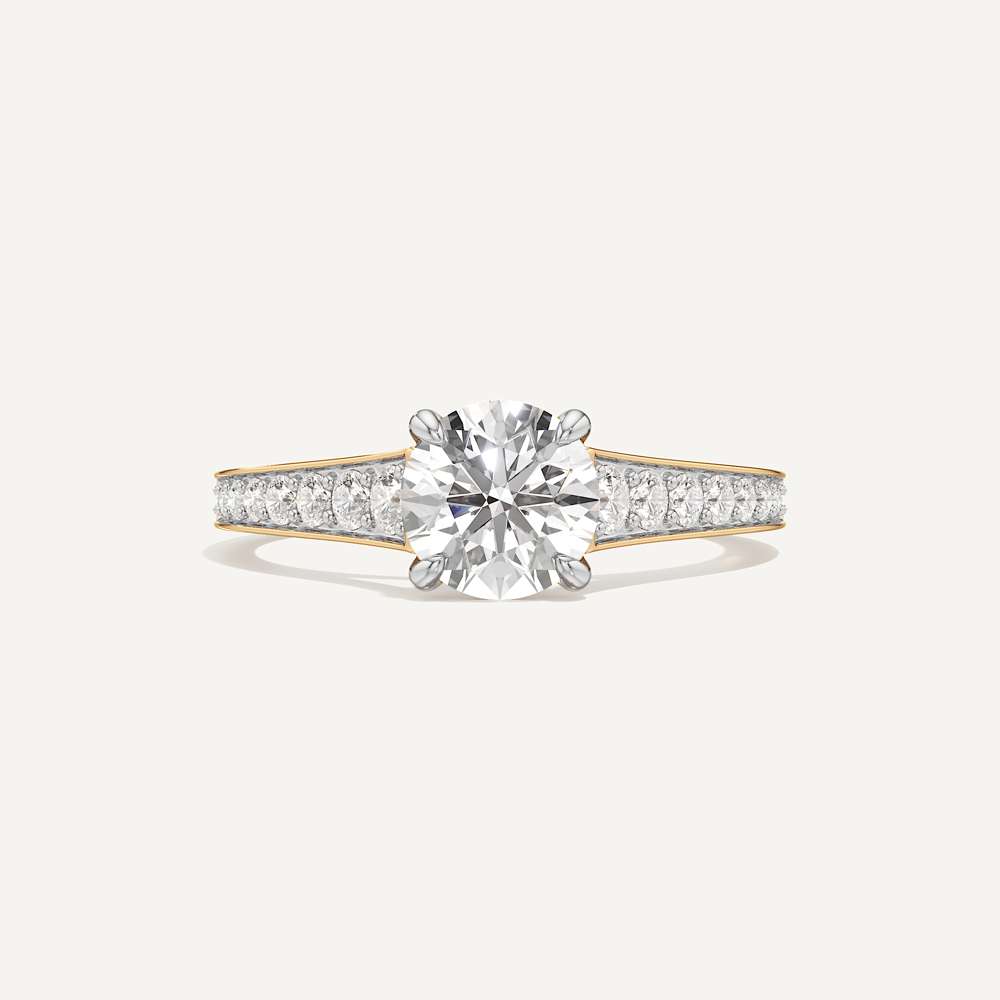 Classic Pave solitaire