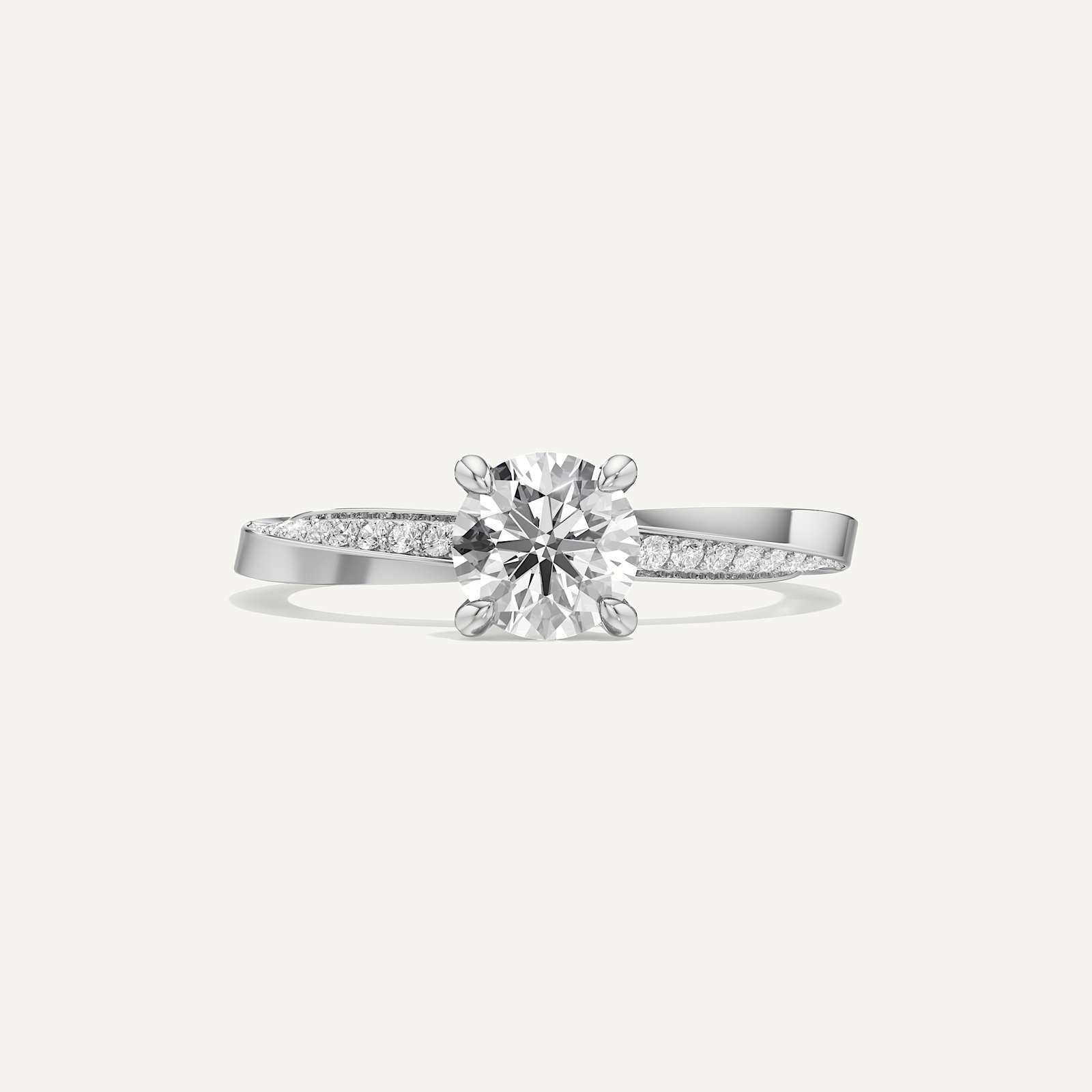 Rope Shank Solitaire Diamond