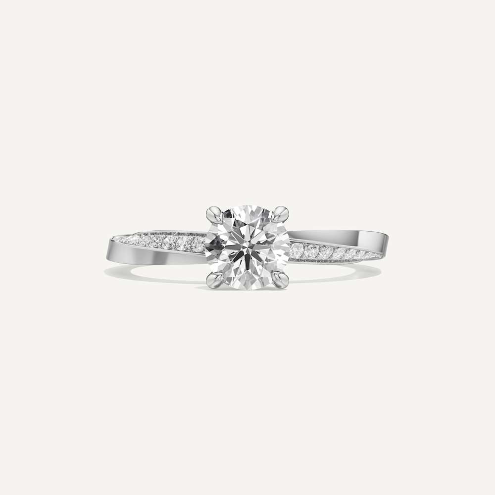Rope Shank Solitaire Diamond