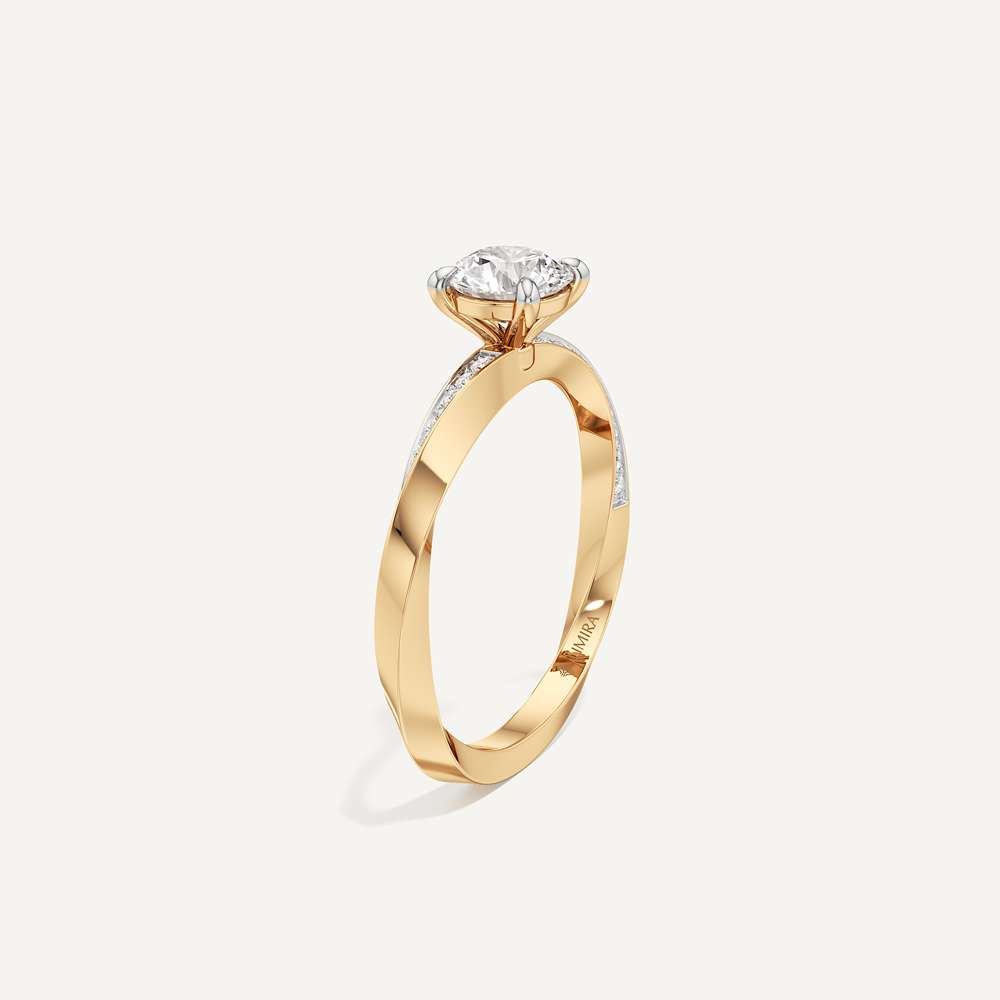 Rope Shank Solitaire Diamond