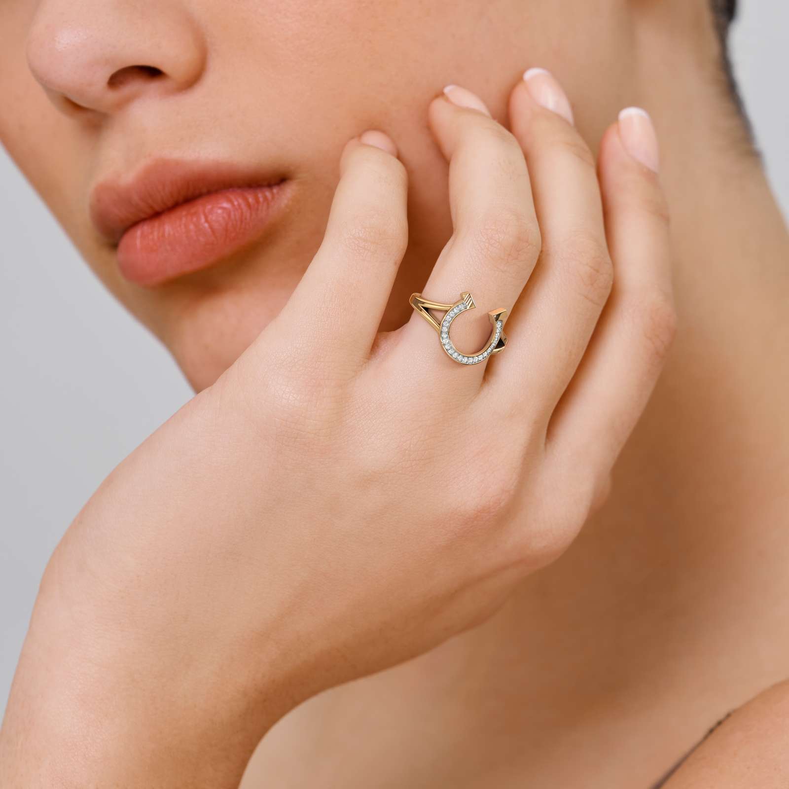 Buy Best|Fortuna Classic Horseshoe Ring|online