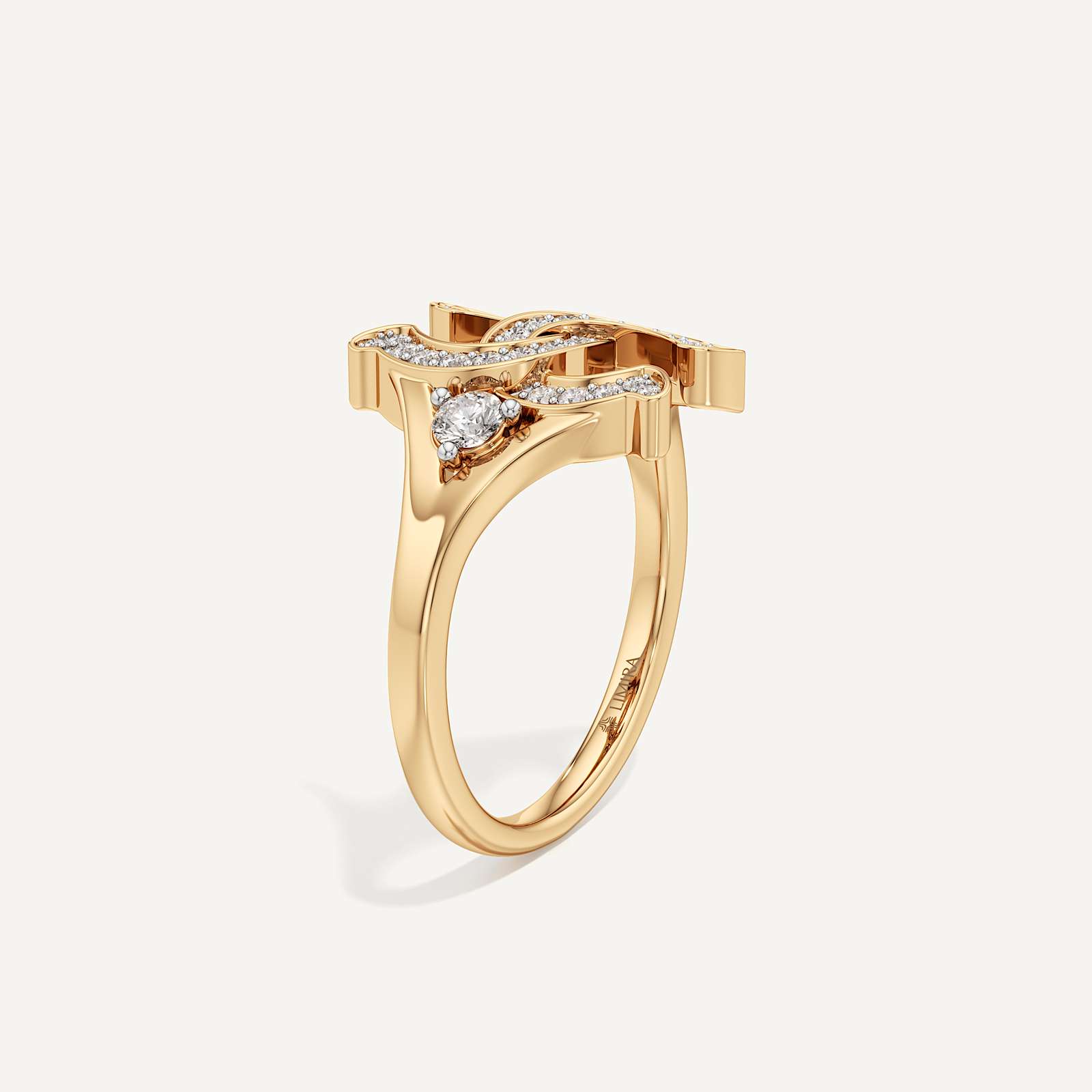 Buy Best|Maison Double Arc Horseshoe Ring|online
