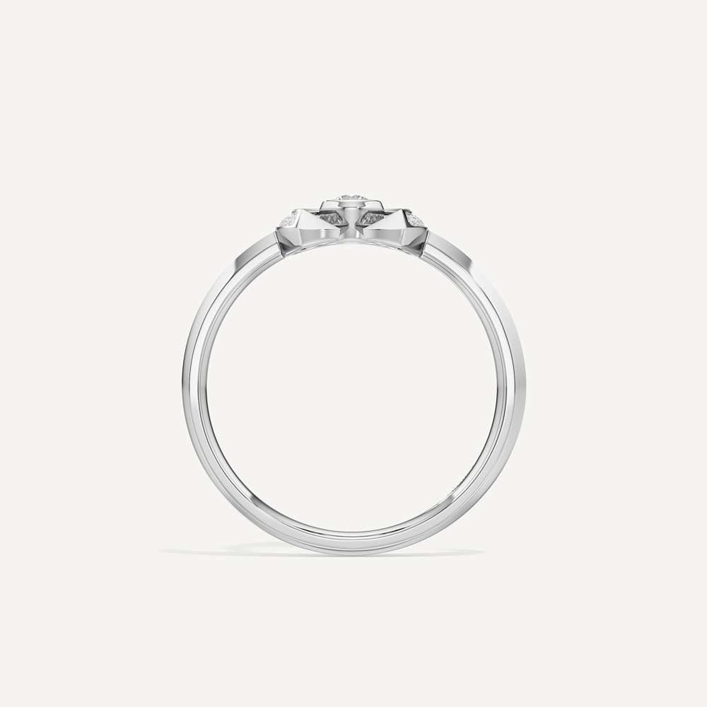 Meridian Loop Horseshoe Ring