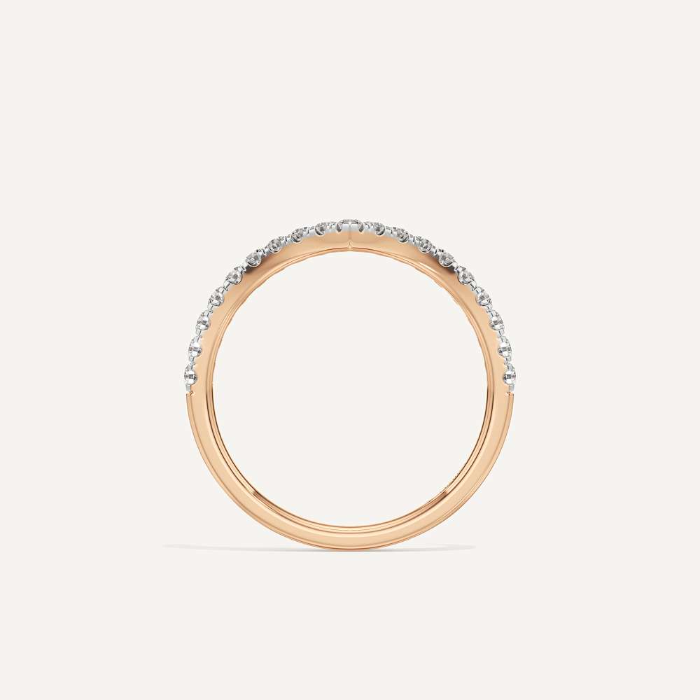 V-Crest Round Diamond