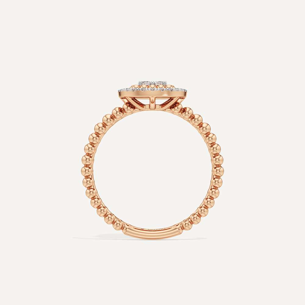 Cushion Halo Diamond Ring