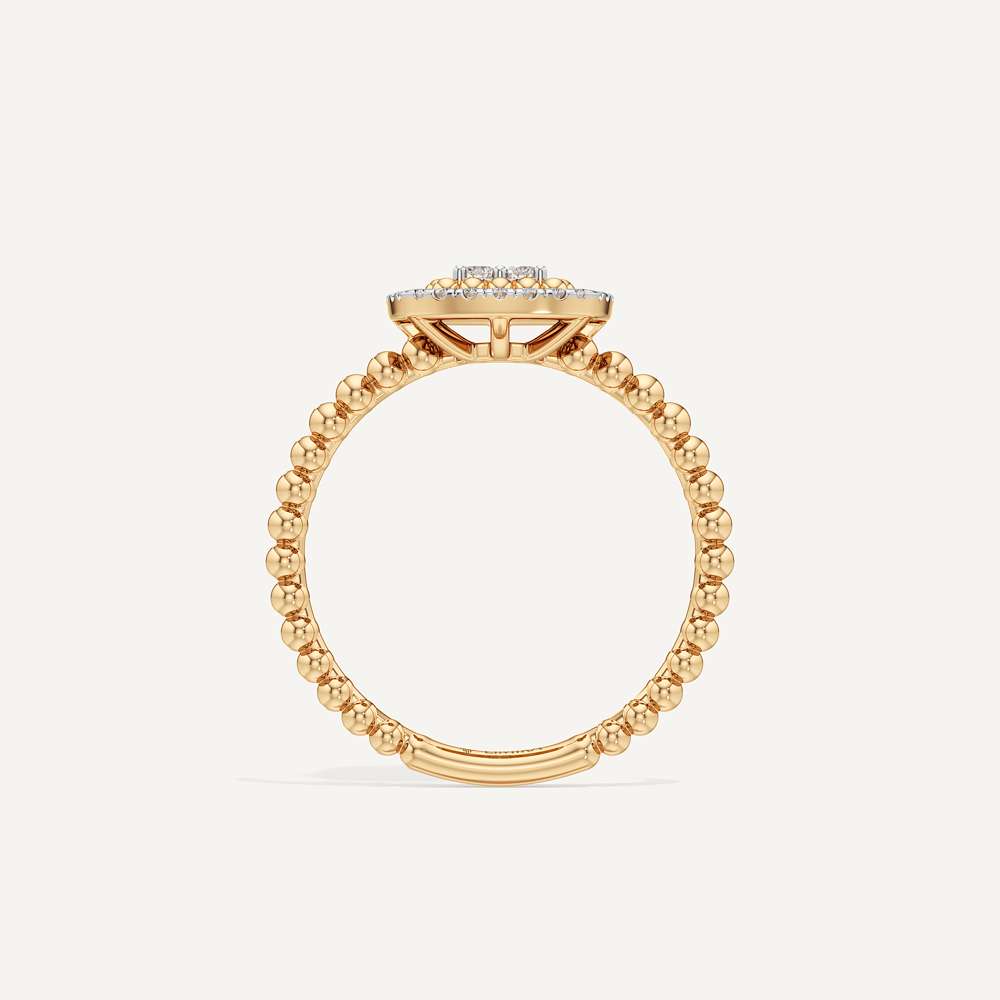 Cushion Halo Diamond Ring
