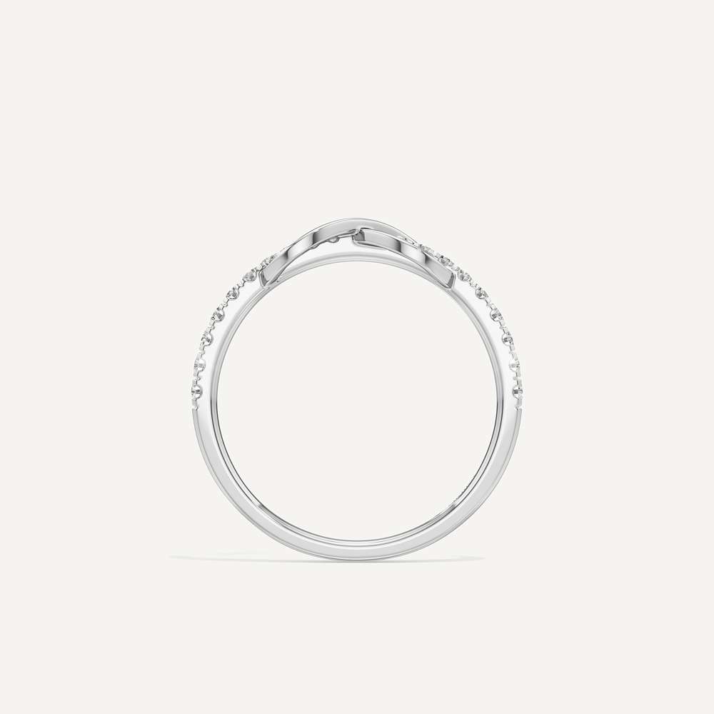 Infinity Whisper Diamond Ring