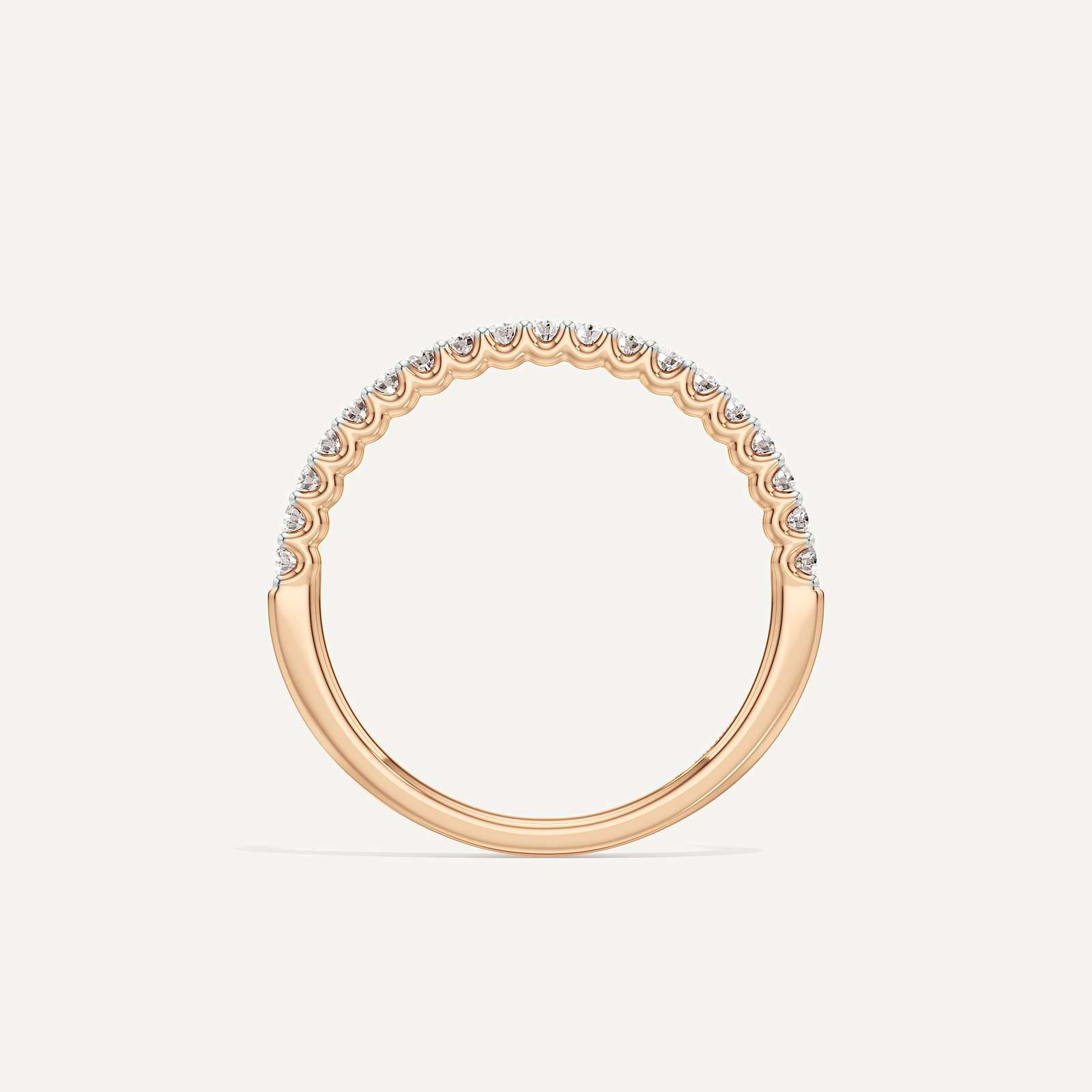 Willow Diamond Wedding Band