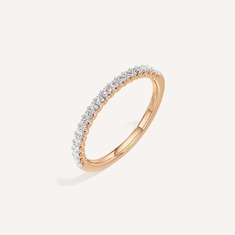 Willow Diamond Wedding Band