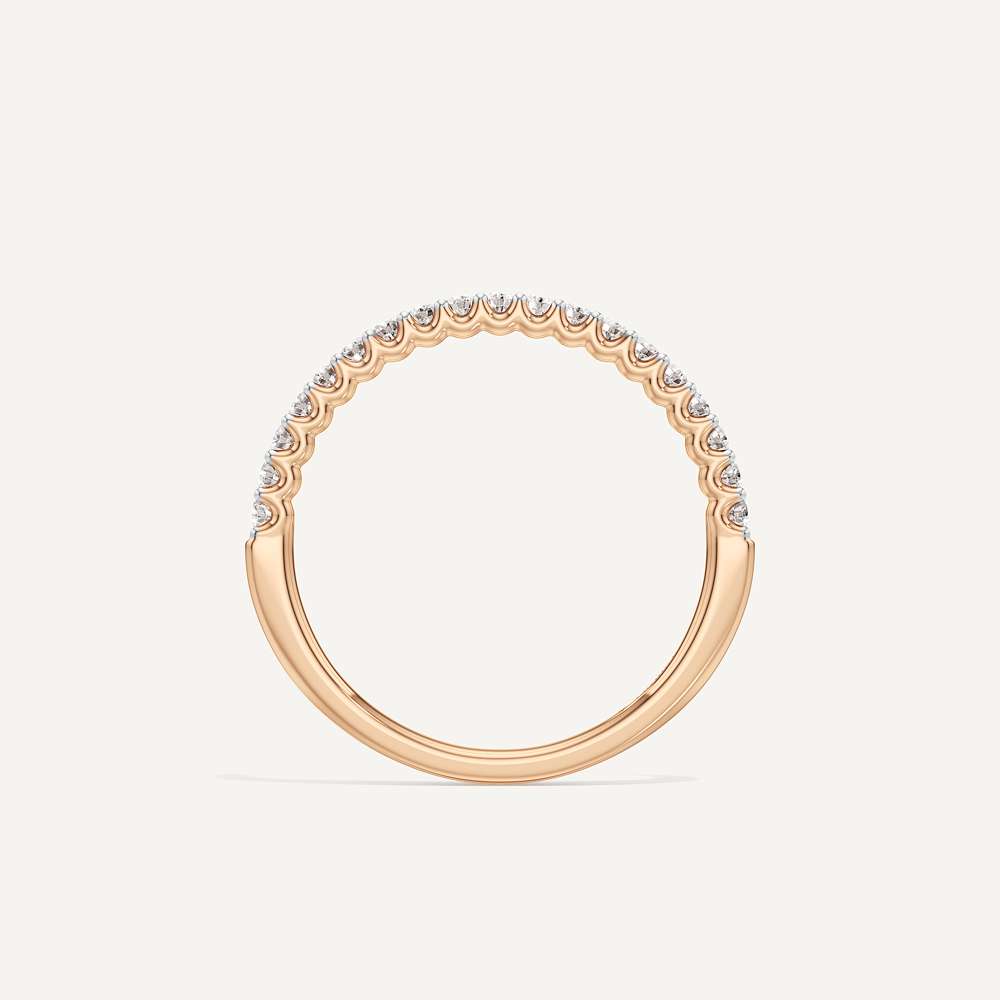 Willow Diamond Wedding Band